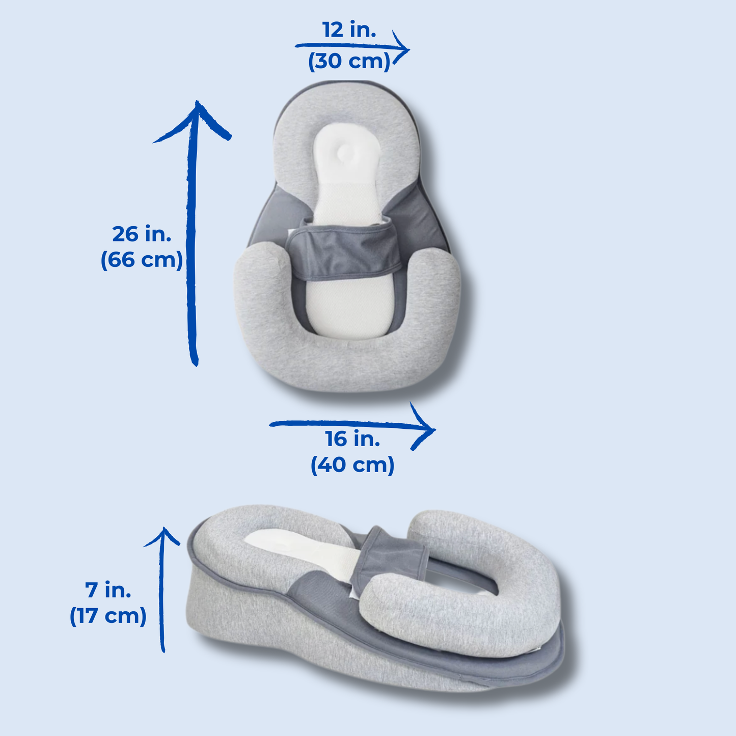 DreamNest™ - Baby Ergonomic Pillow