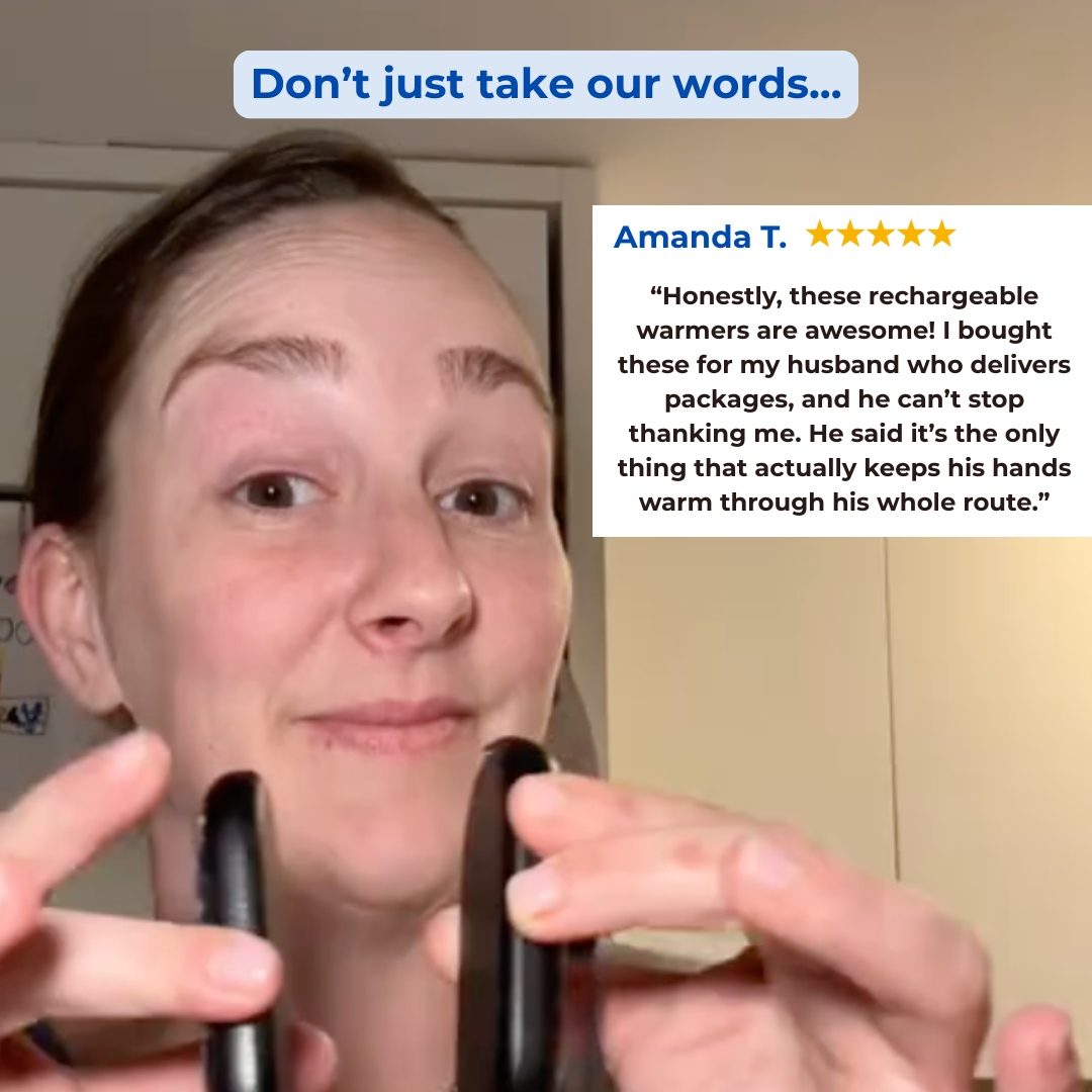 VoltWarm™ - Rechargeable Hand Warmers