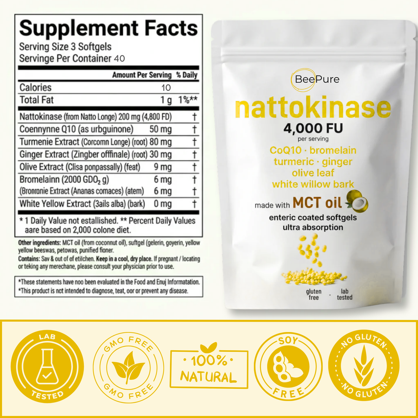 BeePure™ Nattokinase