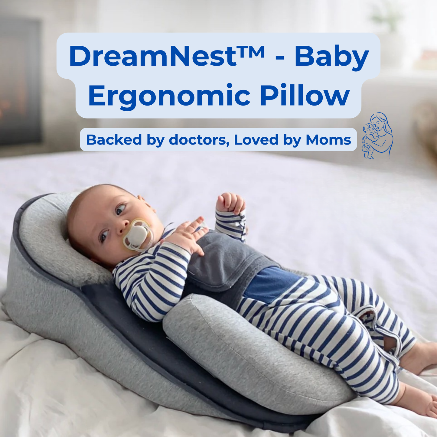 DreamNest™ - Baby Ergonomic Pillow