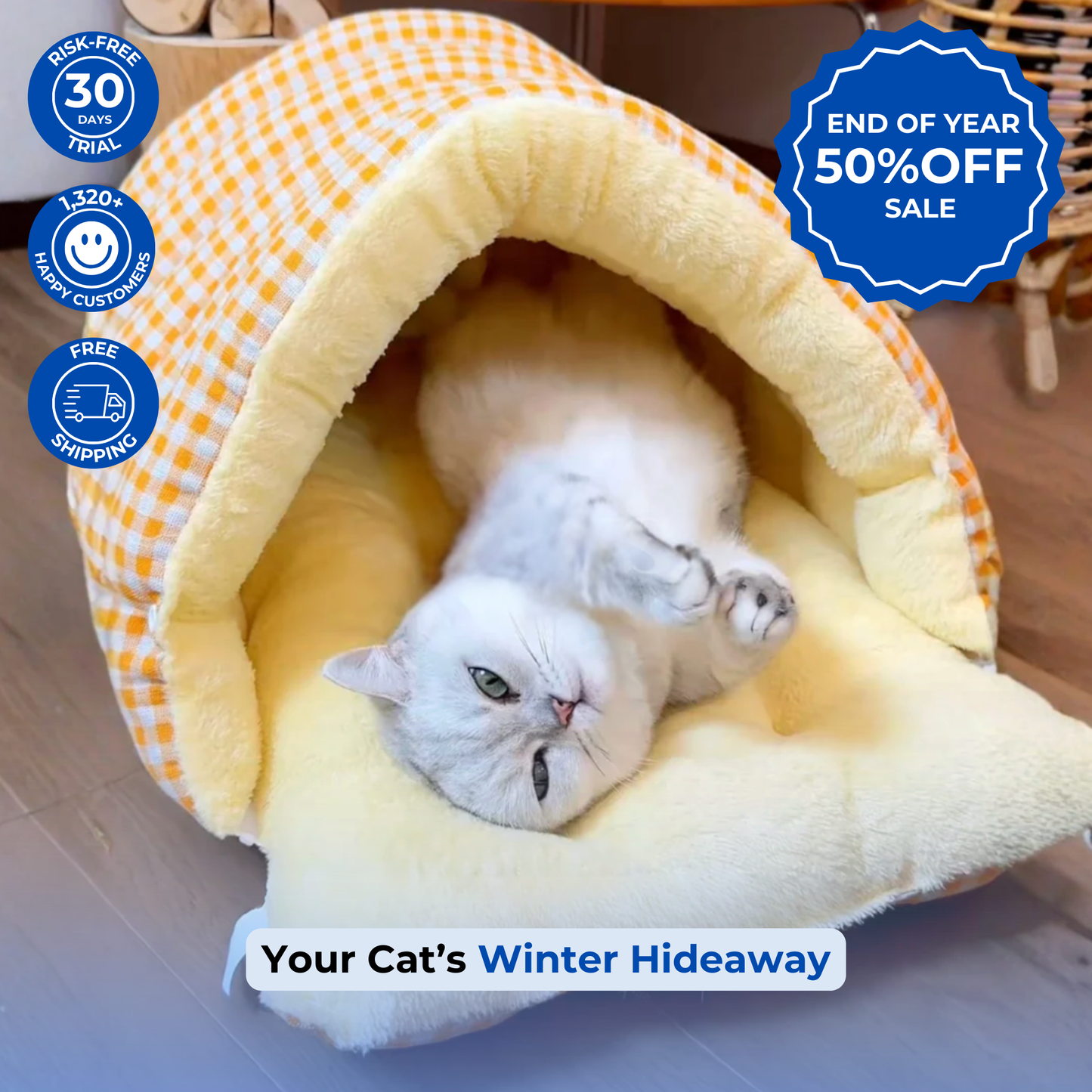 Cloudy™ - Cat Calming Cave