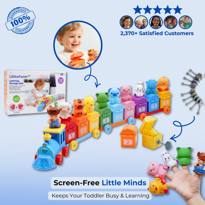 LittleFarm™ - Montessori Toy Train