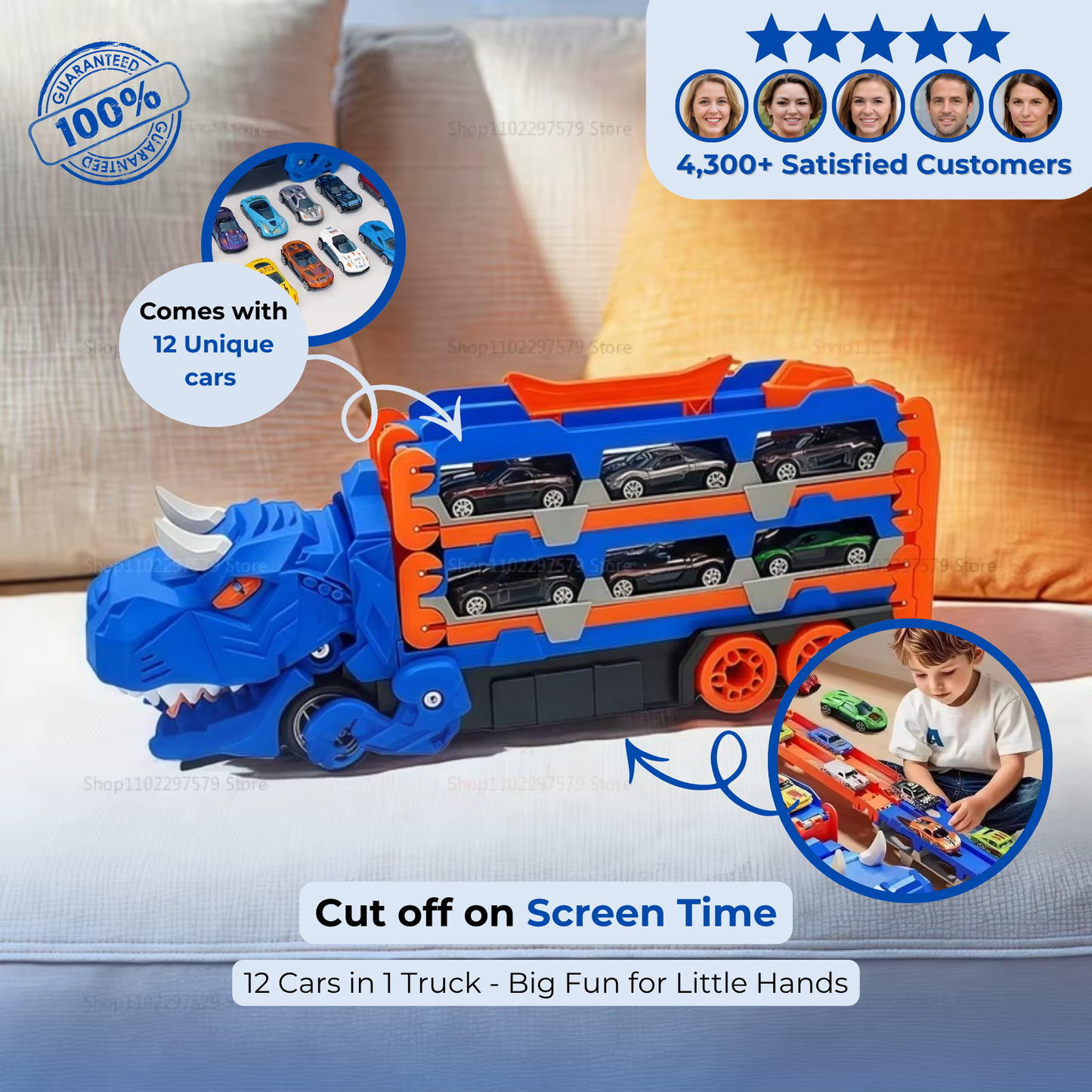 DinoDrive™ - Transforming Truck