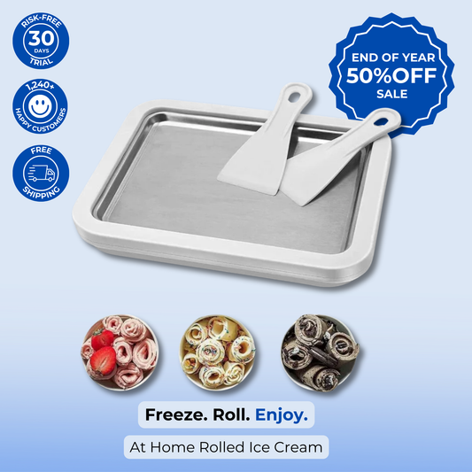 IceRoll™ - Rolled Ice Cream Maker