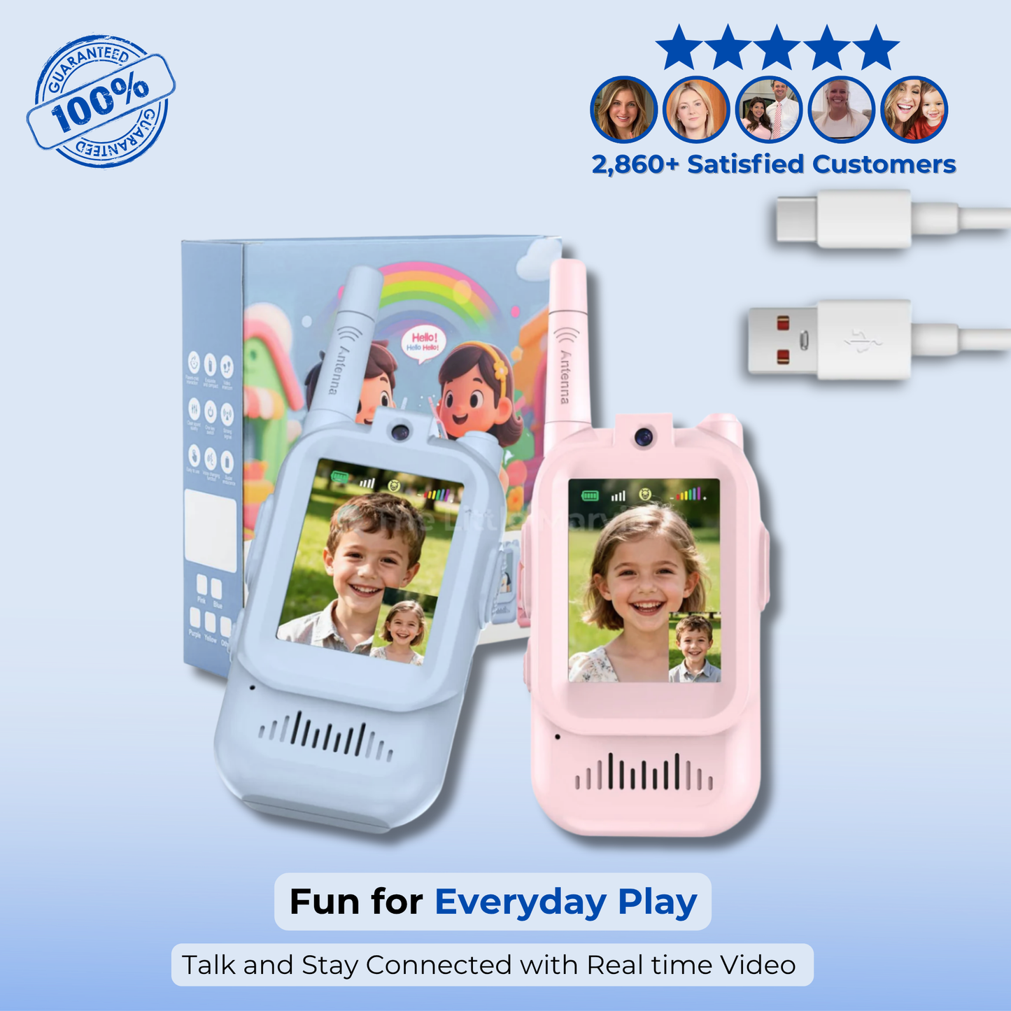 KidCam™ - Video Walkie Talkies