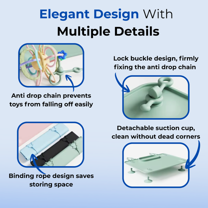 FirmHold™ - Strong Suction Baby Mat