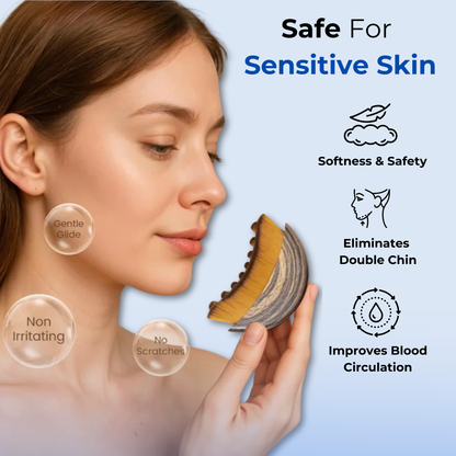 FaceFlow™ - Lymphatic Contour Face Brush