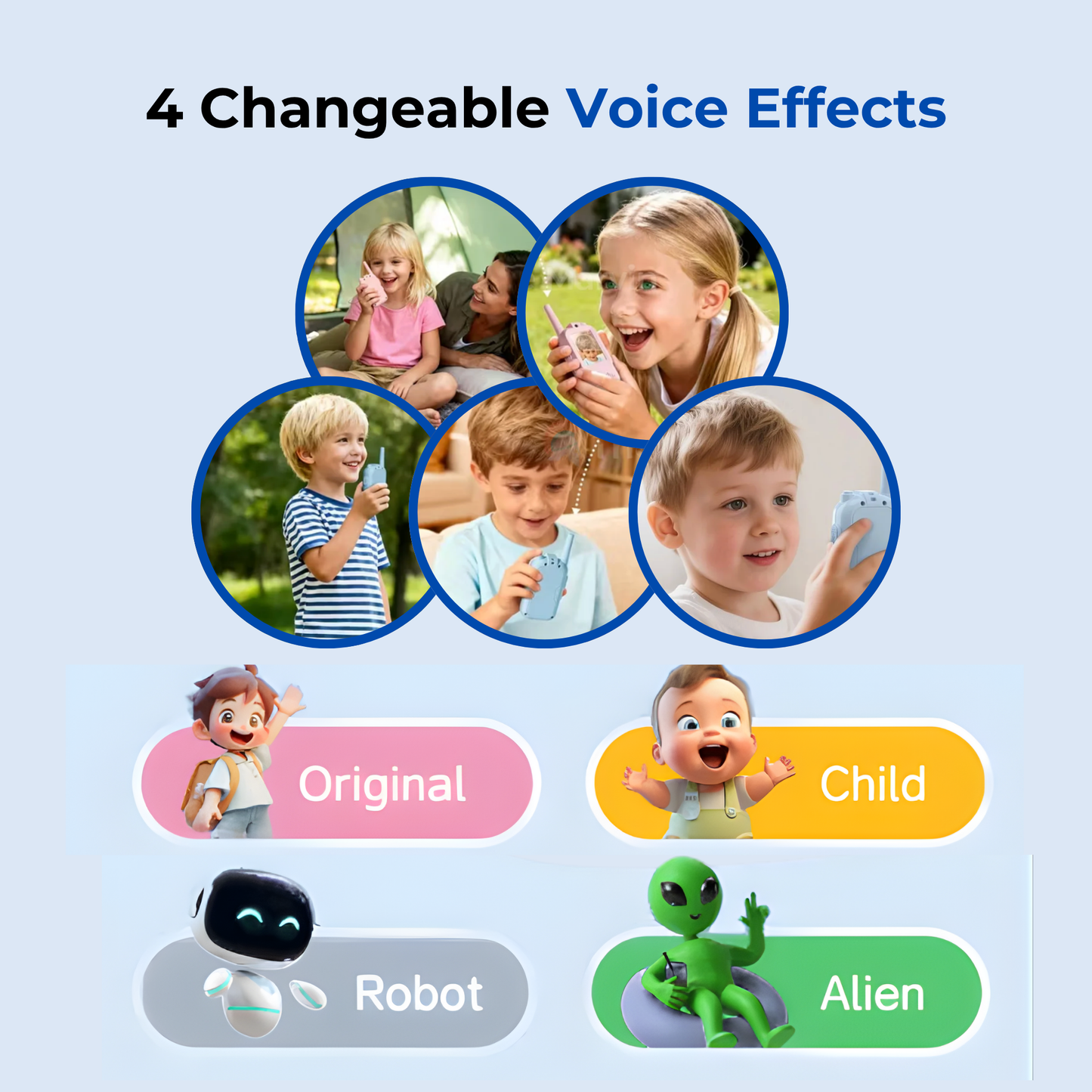 KidCam™ - Video Walkie Talkies