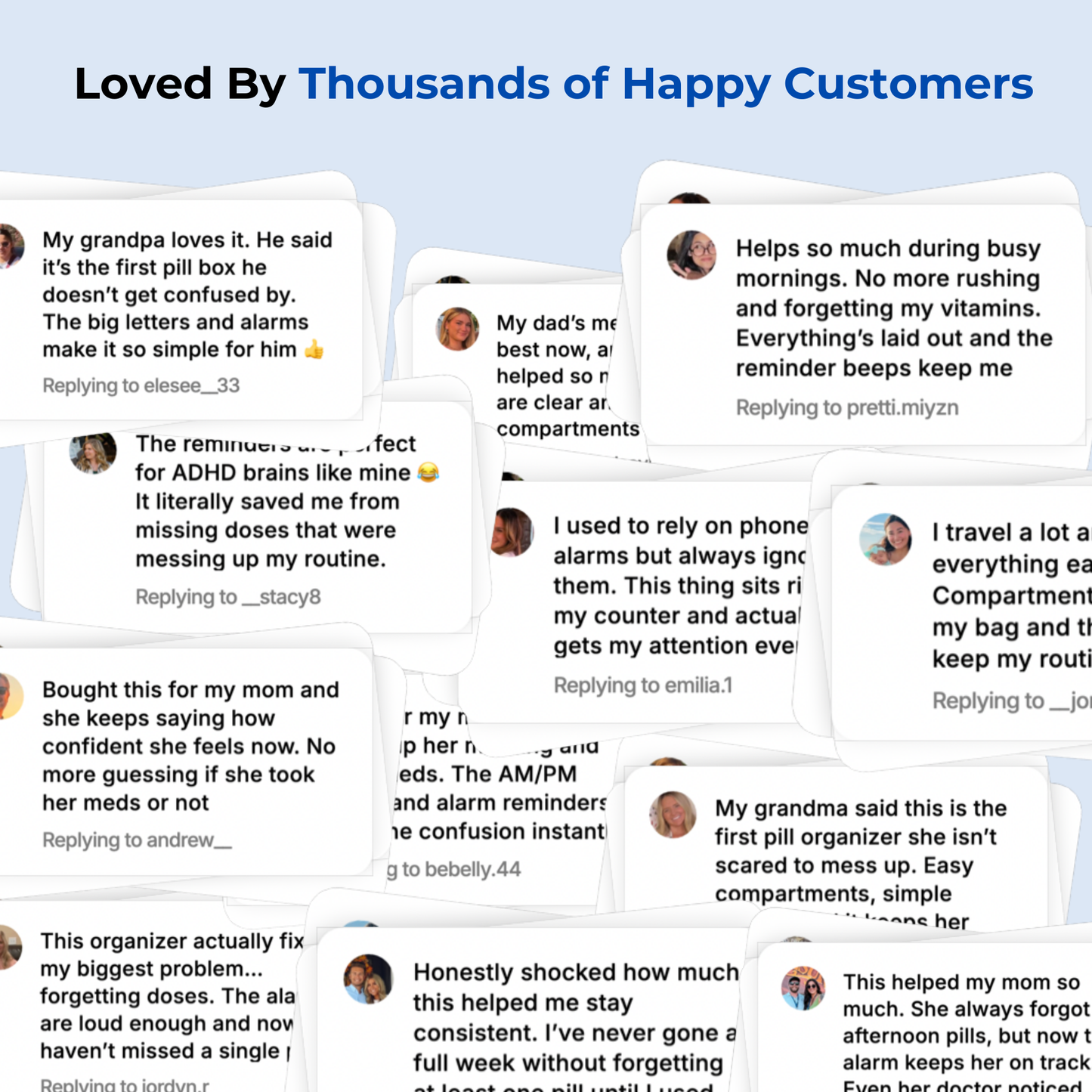 PillTrack™ - Alarm Pill Organizer