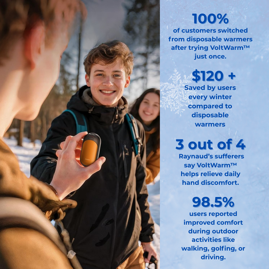 VoltWarm™ - Rechargeable Hand Warmers