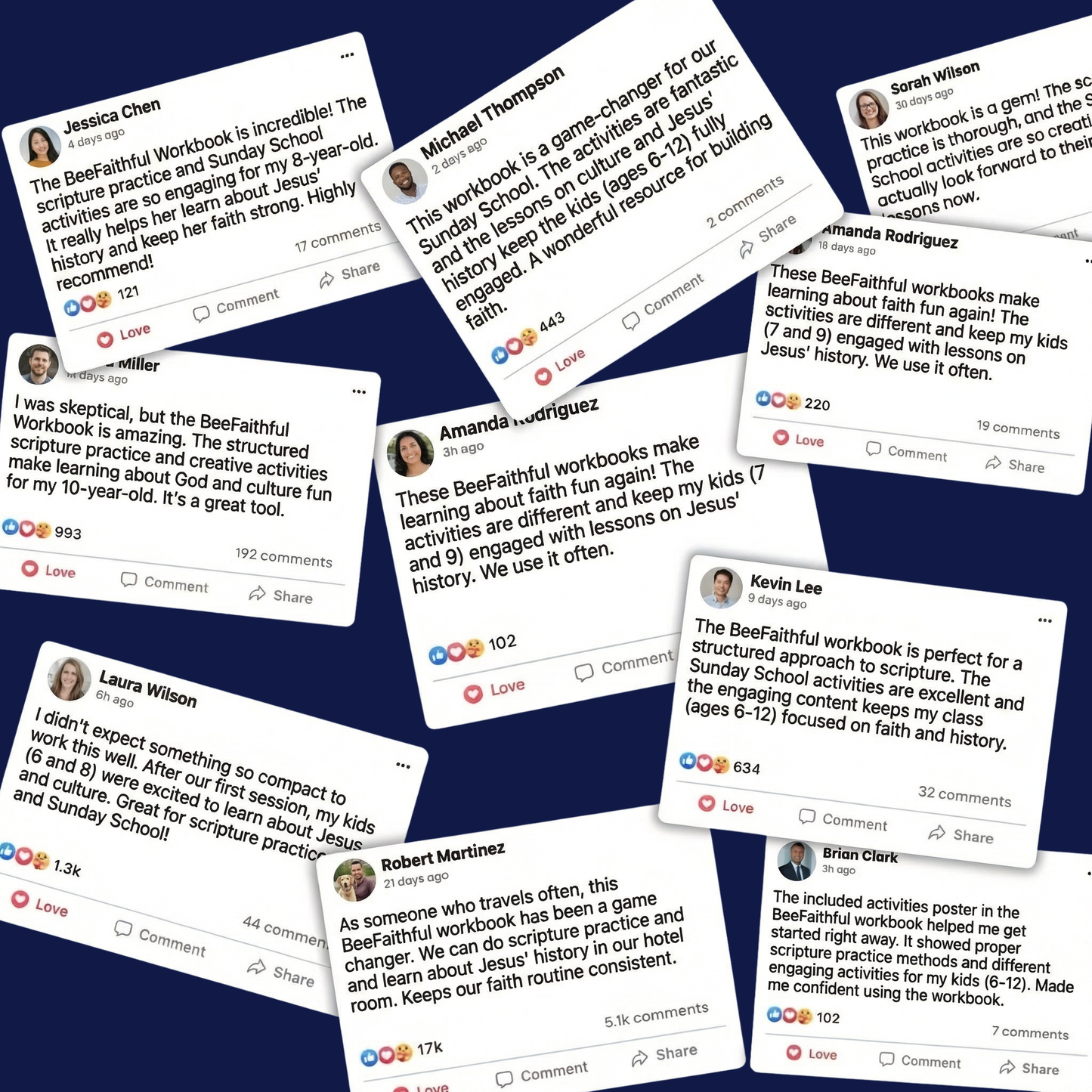 BeeFaithful™ Bible Study Workbook for Kids