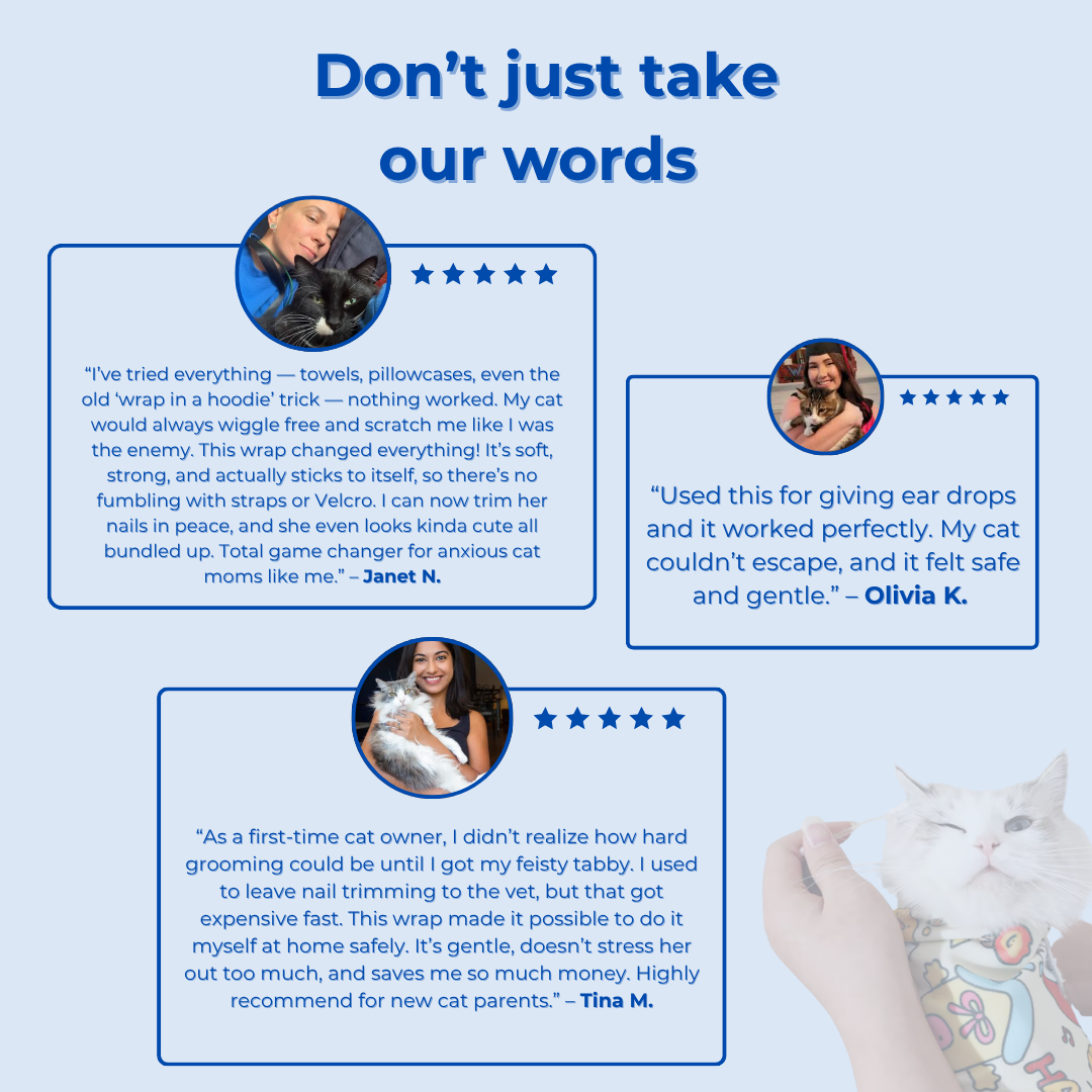 GentlePaws™ - Cat Calming Wrap