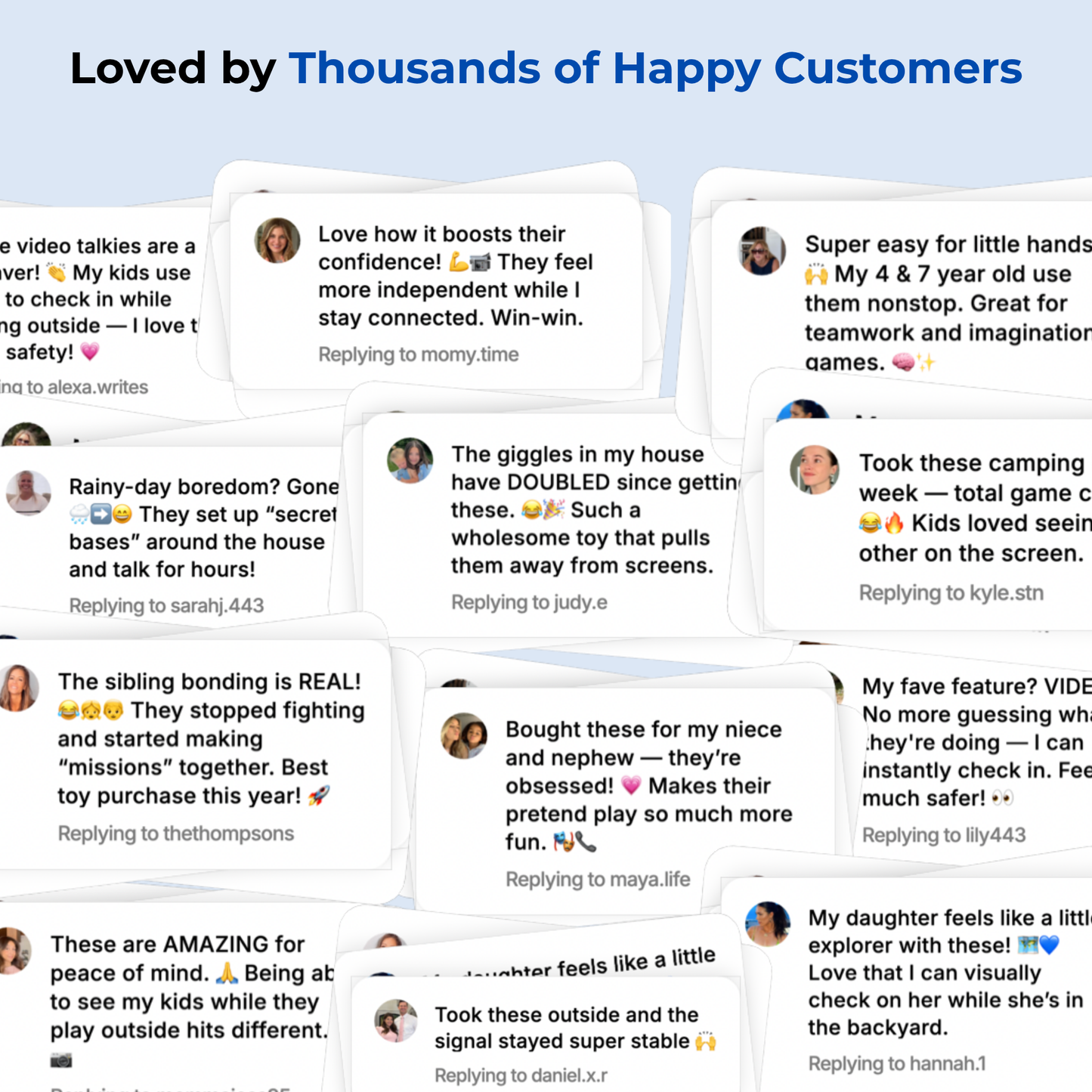 KidCam™ - Video Walkie Talkies