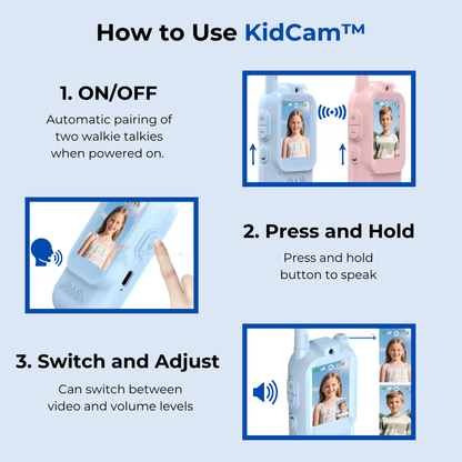 KidCam™ - Video Walkie Talkies