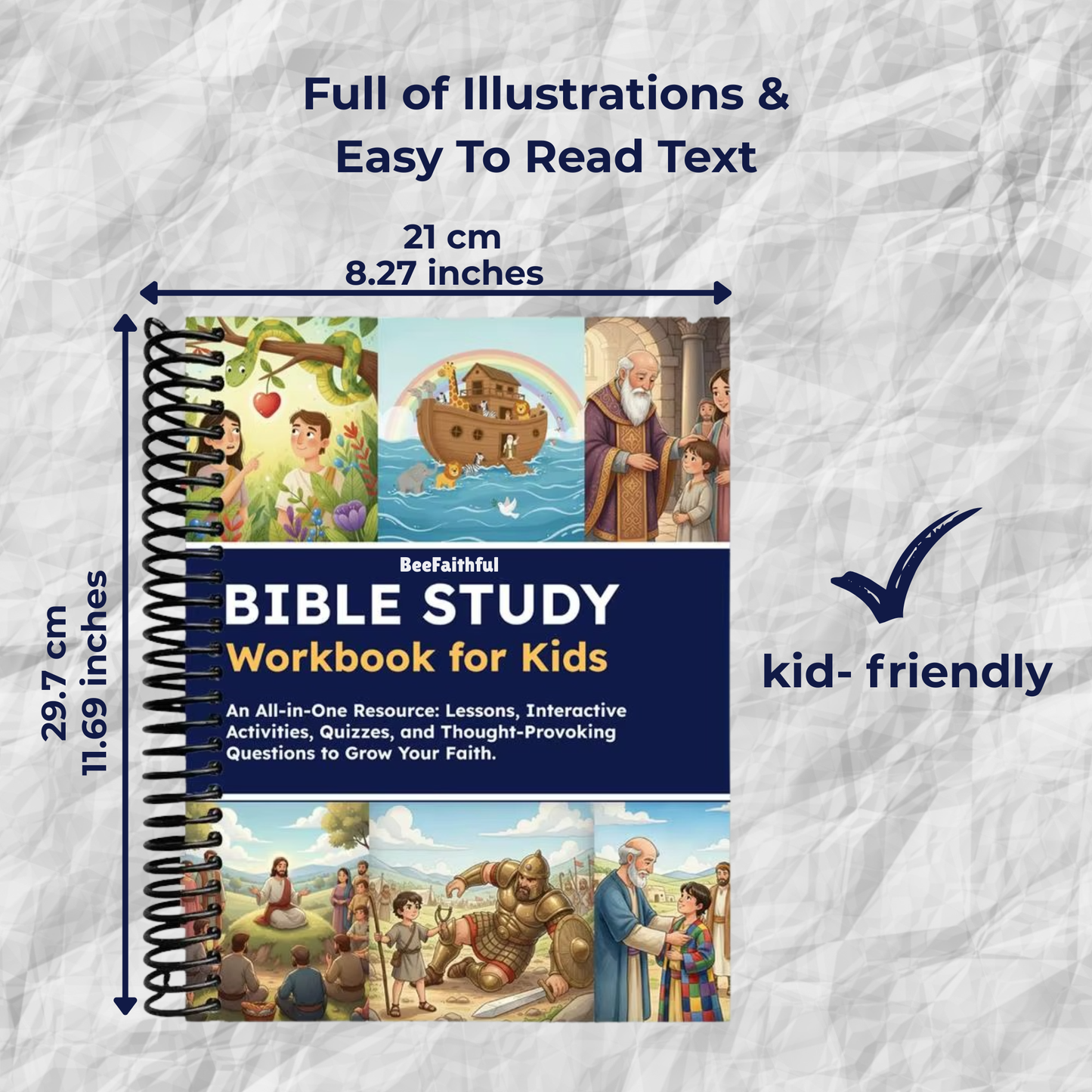 BeeFaithful™ Bible Study Workbook for Kids