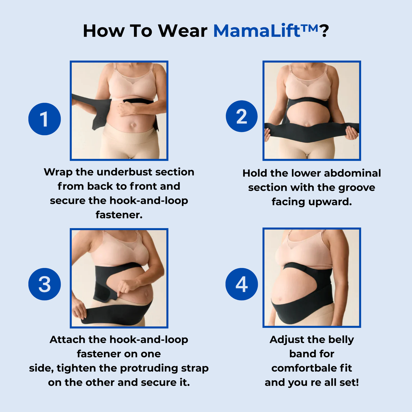 MamaLift™ - Maternity Support Band