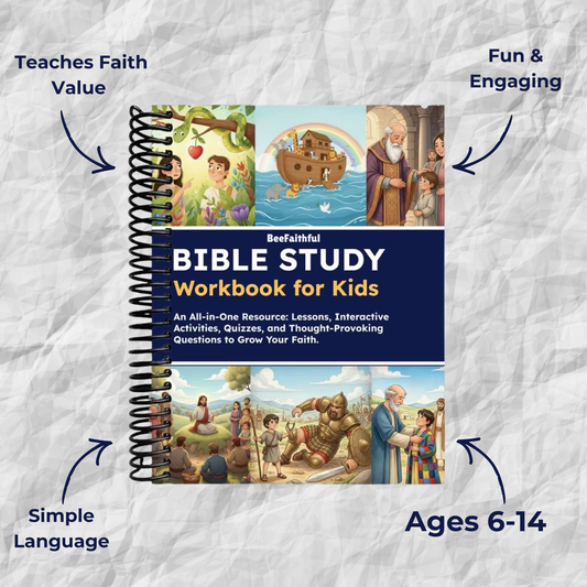 BeeFaithful™ Bible Study Workbook for Kids