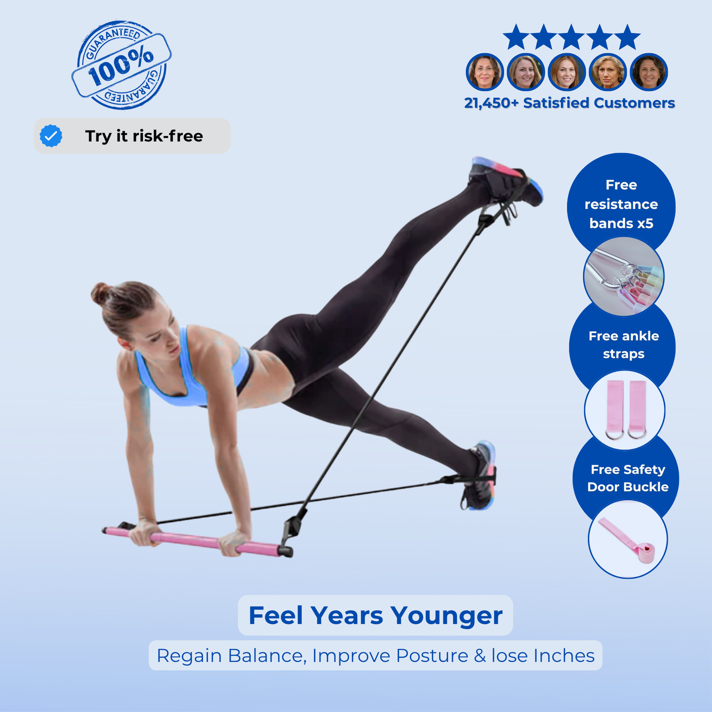 BodyBloom™ Pilates Bar