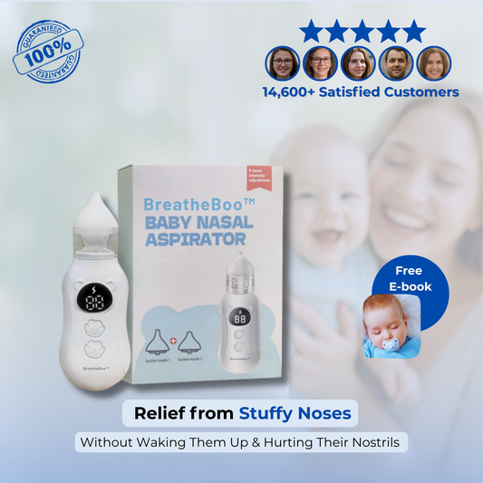 BreatheBoo™ - Baby Nasal Aspirator