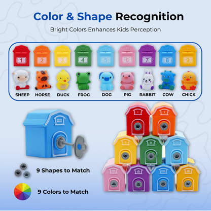 LittleFarm™ - Montessori Toy Train