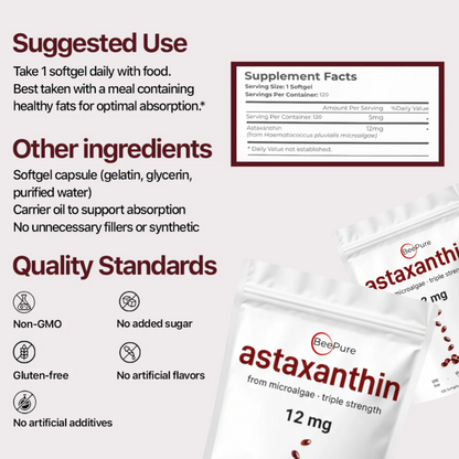 BeePure™ Astaxanthin Softgels